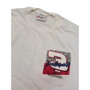 Vintage Dale Earnhardt‎ Jr Men's XL NASCAR Racing T-Shirt Competitors View Flaw